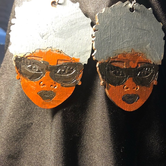 Homemade earrings - Picture 3 of 4